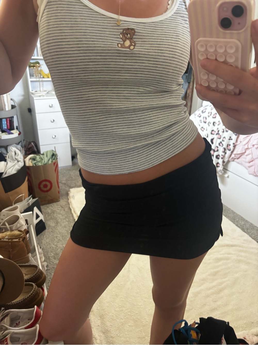 Amazon Black Mini Skirt